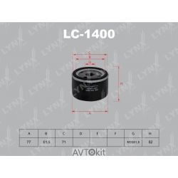 Фильтр масляный для ALFA ROMEO LYNXauto LC-1400