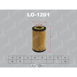 Фильтр масляный для MERCEDES LYNXauto LO-1201