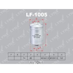 Фильтр топливный для AUDI A4 LYNXauto LF-1005