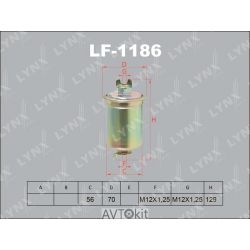 Фильтр топливный для TOYOTA 4Runner LYNXauto LF-1186