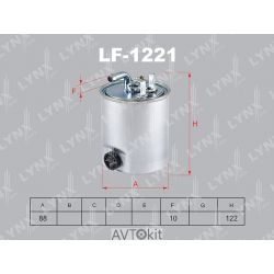 Фильтр топливный для MERCEDES-BENZ LYNXauto LF-1221