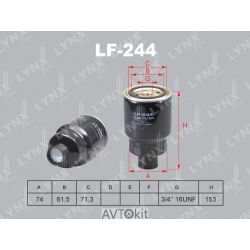 Фильтр топливный для NISSAN Almera LYNXauto LF-244