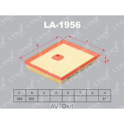 Фильтр воздушный для MERCEDES-BENZ LYNXauto LA-1956