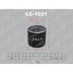 Фильтр масляный для LADA 2101-07/Moskvich LYNXauto LC-1031