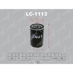 Фильтр масляный для CHRYSLER LYNXauto LC-1113