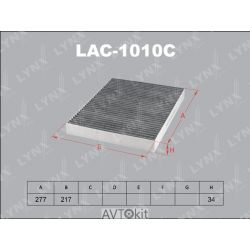 Фильтр салонный для AUDI Q7 LYNXauto LAC-1010C