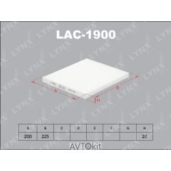 Фильтр салонный для SSANGYONG LYNXauto LAC-1900