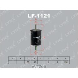 Фильтр топливный для CHEVROLET LYNXauto LF-1121
