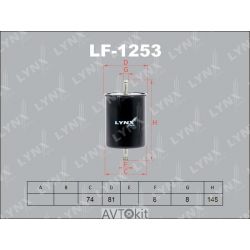 Фильтр топливный для AUDI A4 LYNXauto LF-1253