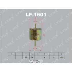 Фильтр топливный для FORD Escord LYNXauto LF-1601