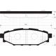 Колодки тормозные задние для SUBARU Forester SANGSIN HI-Q SP2118