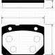 Колодки передние для LADA VAZ 2104/2105/2107 SANGSIN HI-Q SP1199