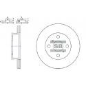 Диск тормозной передний для Navara (D40M) SANGSIN HI-Q SD4229