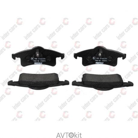 Тормозные колодки, задние для JEEP TEXTAR 2333901