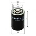 Масляный фильтр (накручивающийся) для OPEL, VAUXHALL BOSCH 0451103217