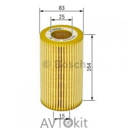 Масляный фильтр (картридж) для ALPINA, BMW BOSCH 1457429121