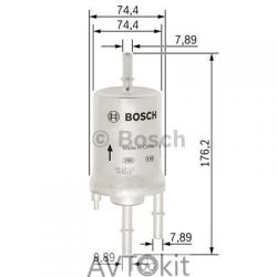 Топливный фильтр для AUDI BOSCH F026403003