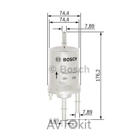 Топливный фильтр для AUDI BOSCH F026403003