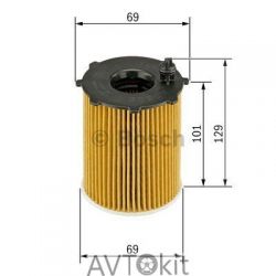 Масляный фильтр (картридж) для AUDI, VW BOSCH F026407011