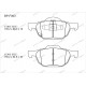 Передние тормозные колодки GERAT BP-F063 для Honda