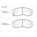 Передние тормозные колодки GERAT BP-F032 для Subaru