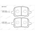 Передние тормозные колодки GERAT BP-F015 для Lexus, Toyota