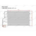 Радиатор кондиционера для Mazda GERAT RCD-0045